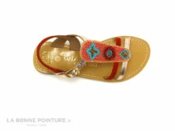 Wipop INSTINCT Rouge Or Perles - Sandale Fille -LA BONNE POINTURE Soldes cd24607c73b9e66c561f35ea11d5d5ef img 6778.jpg 136429