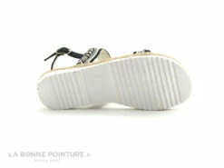 Wipop YBER Noir Blanc Argent - Sandale Fille -LA BONNE POINTURE Soldes cd24607c73b9e66c561f35ea11d5d5ef img 6785.jpg 136460
