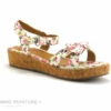 Wipop KONY Blanc Rose - Toile Fleurie - Sandale Fille -LA BONNE POINTURE Soldes cd24607c73b9e66c561f35ea11d5d5ef img 6791.jpg 136468