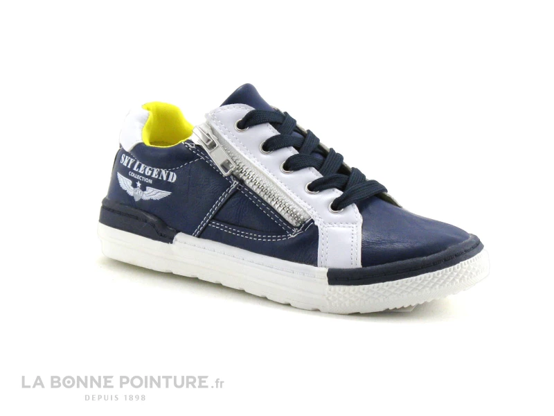 Ta Tribu VARIAM Navy - Basket Ville Enfant - Bleu Marine Blanc 3 Ta Tribu VARIAM Navy - Basket Ville Enfant - Bleu Marine Blanc
