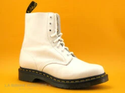 Dr. Martens Dr Martens PASCAL Optical White Virginia - 26802543 - Bottine Blanche