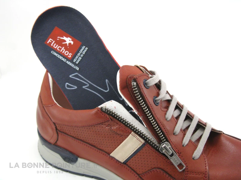 Fluchos F1426 EMORY Habana Terracota - Basket Ville Homme 7 Fluchos F1426 EMORY Habana Terracota - Basket Ville Homme – Image 5