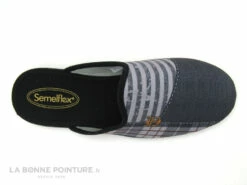 Semelflex MICKAEL Gris - Carreaux - Pantoufle Mule Homme -LA BONNE POINTURE Soldes cd24607c73b9e66c561f35ea11d5d5ef img 6844.jpg 167838