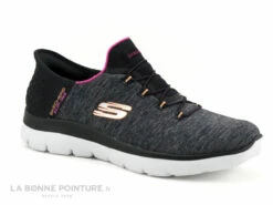Skechers Slip-ins 149937 Summits Dazzling Haze - Basket Noire Femme -LA BONNE POINTURE Soldes cd24607c73b9e66c561f35ea11d5d5ef img 6861.jpg 180849