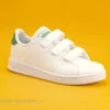 Adidas EF0223 Advantage C Blanc Vert Gris - Basket Enfant Velcro -LA BONNE POINTURE Soldes cd24607c73b9e66c561f35ea11d5d5ef img 6882.jpg 139225