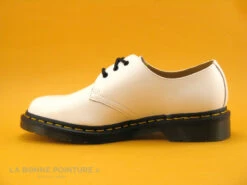 Dr. Martens Dr Martens 1461 White Patent Lamper - Chaussure Basse Blanc Verni -LA BONNE POINTURE Soldes cd24607c73b9e66c561f35ea11d5d5ef img 6884.jpg 155561