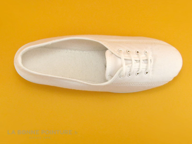 RYB 900 PIQUE Blanc - Chaussure Femme Souple En Toile 5 RYB 900 PIQUE Blanc - Chaussure Femme Souple En Toile – Image 3
