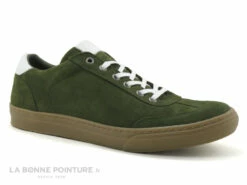 Arid RIGNY Kaki - Basket Homme Cuir Kaki