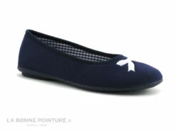 RYB 600 9000 B392 - Bleu Marine - Pantoufle Ballerine Femme