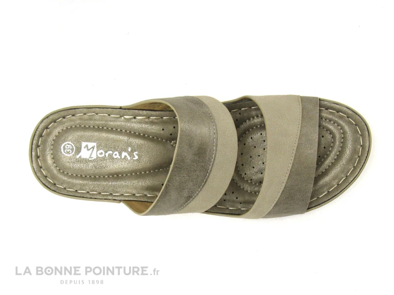 Morans RODEST Bronze Beige - Mule Compensee Femme 4 Morans RODEST Bronze Beige - Mule Compensee Femme – Image 2
