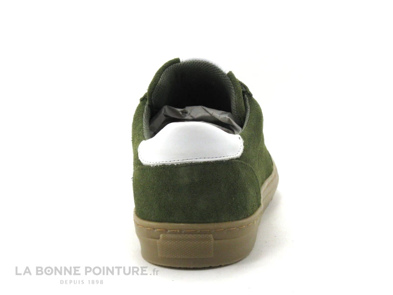 Arid RIGNY Kaki - Basket Homme Cuir Kaki 6 Arid RIGNY Kaki - Basket Homme Cuir Kaki – Image 4