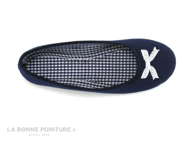 RYB 600 9000 B392 - Bleu Marine - Pantoufle Ballerine Femme 5 RYB 600 9000 B392 - Bleu Marine - Pantoufle Ballerine Femme – Image 3