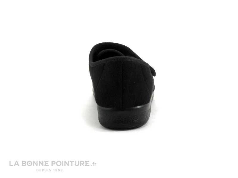 Fly Flot FRANCO Gris Noir - Chausson Velcro Homme 6 Fly Flot FRANCO Gris Noir - Chausson Velcro Homme – Image 4