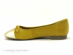 Jana 8-22150-26 Jaune Safran - Bout Dore - Ballerine Femme -LA BONNE POINTURE Soldes cd24607c73b9e66c561f35ea11d5d5ef img 7079.jpg 155876