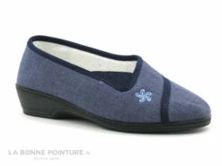 RYB - 104 D55 - Bleu Jeans - Chausson Femme