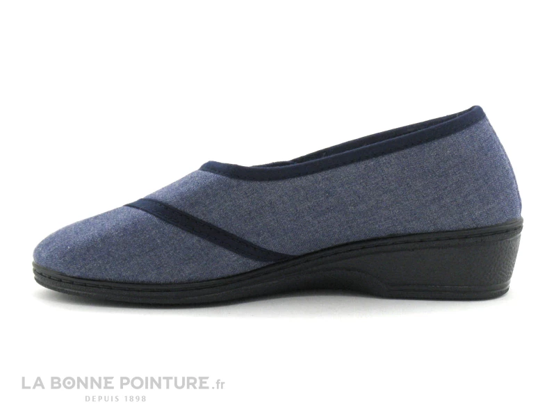 RYB - 104 D55 - Bleu Jeans - Chausson Femme 4 RYB - 104 D55 - Bleu Jeans - Chausson Femme – Image 2