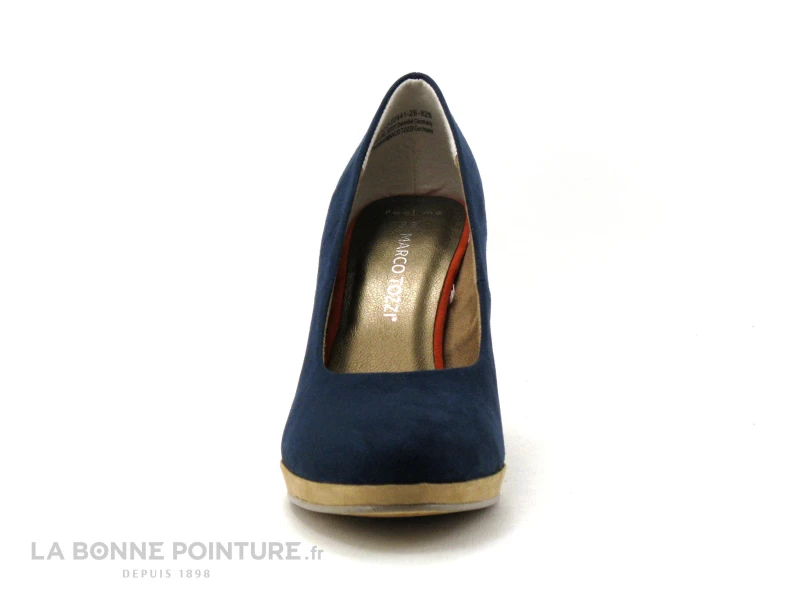 Marco Tozzi 2-22441-26 Navy Multi - Escarpin Talon Haut 4 Marco Tozzi 2-22441-26 Navy Multi - Escarpin Talon Haut – Image 2