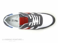 Cotemer DALMAS - Blanc Gris Rouge Bleu - Basket Ville Homme -LA BONNE POINTURE Soldes cd24607c73b9e66c561f35ea11d5d5ef img 7125.jpg 155931