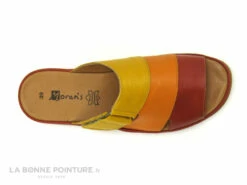 Morans FAFILE Brique Rouge - Orange - Jaune - Mule Reglable -LA BONNE POINTURE Soldes cd24607c73b9e66c561f35ea11d5d5ef img 7195.jpg 156096