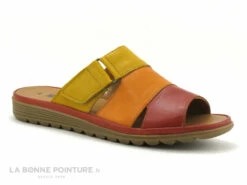 Morans FAFILE Brique Rouge - Orange - Jaune - Mule Reglable -LA BONNE POINTURE Soldes cd24607c73b9e66c561f35ea11d5d5ef img 7196.jpg 156095