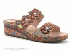 Laura Vita JACDISO 06 Rouge - Brides Avec Fleurs - Mule Femme -LA BONNE POINTURE Soldes cd24607c73b9e66c561f35ea11d5d5ef img 7229.jpg 168349