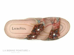 Laura Vita JACDISO 06 Rouge - Brides Avec Fleurs - Mule Femme -LA BONNE POINTURE Soldes cd24607c73b9e66c561f35ea11d5d5ef img 7233.jpg 168348