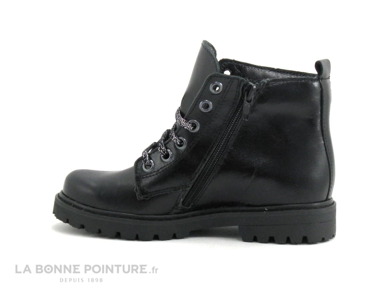 Bopy STRAVA Noir - Boots Mode Fille Avec Zip 5 Bopy STRAVA Noir - Boots Mode Fille Avec Zip – Image 3