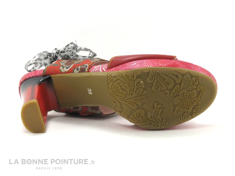 Laura Vita HICAO Rouge - Sandale Talon Haut - Ruban 9 Laura Vita HICAO Rouge - Sandale Talon Haut - Ruban – Image 7