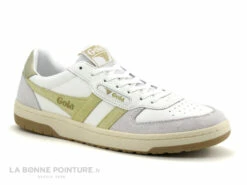 Gola HAWK CLB336WO White Lemon Gold - Basket Blanche Femme -LA BONNE POINTURE Soldes cd24607c73b9e66c561f35ea11d5d5ef img 7368.jpg 180795