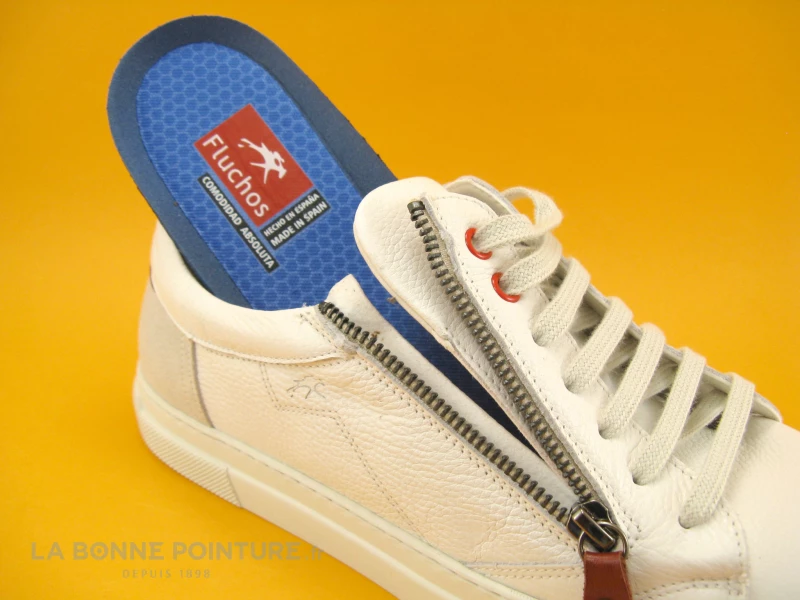 Fluchos F1410 NIKO Indios Blanco - Basket Blanche Homme 7 Fluchos F1410 NIKO Indios Blanco - Basket Blanche Homme – Image 5