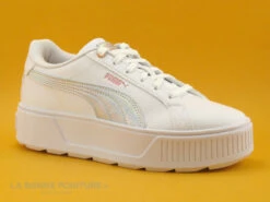 Puma KARMEN Shine - White - Fizzy Melon - Basket Plateforme -LA BONNE POINTURE Soldes cd24607c73b9e66c561f35ea11d5d5ef img 7396.jpg 168469