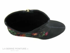Tamaris 1-25370-23 Black Flower - Bottine Fleurie Talon Haut -LA BONNE POINTURE Soldes cd24607c73b9e66c561f35ea11d5d5ef img 7402.jpg 139653