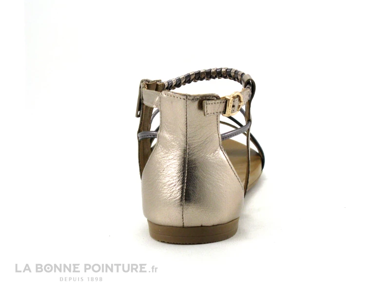 Tamaris 1-28043-20 Champagne - Nu-pieds Femme Dore 6 Tamaris 1-28043-20 Champagne - Nu-pieds Femme Dore – Image 4