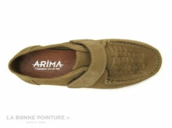 Arima BRAUNE Nubuck Taupe - Chaussure Velcro -LA BONNE POINTURE Soldes cd24607c73b9e66c561f35ea11d5d5ef img 7423.jpg 156353