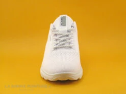 Geox SPHERICA - D15NUA - White - Sneakers Femme Blanches