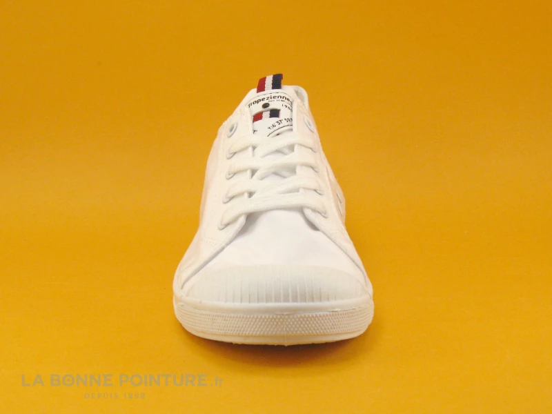 Tropeziennes CHANA Blanc - 27830 - Basket Toile Blanche Femme 4 Tropeziennes CHANA Blanc - 27830 - Basket Toile Blanche Femme – Image 2