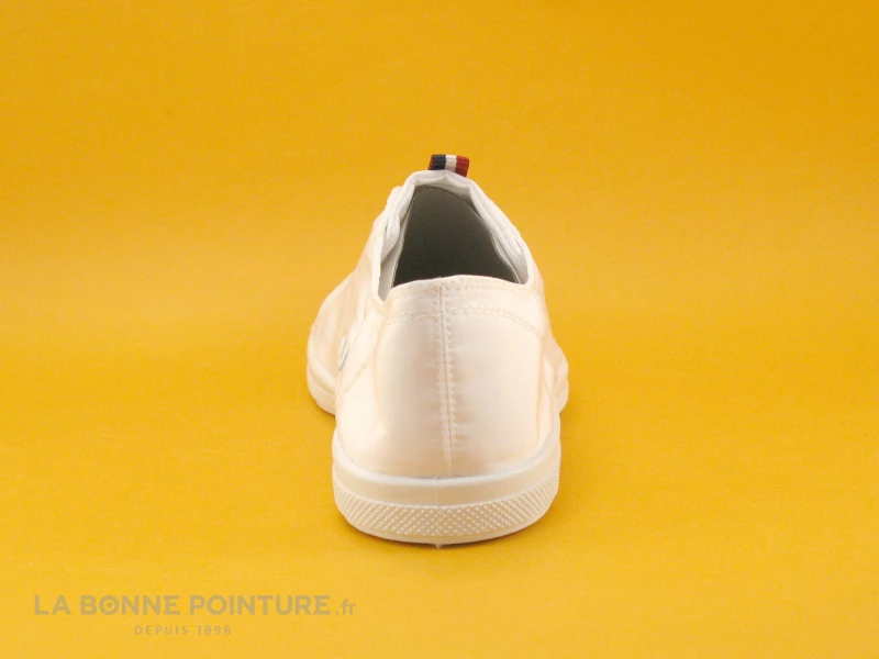 Tropeziennes CHANA Blanc - 27830 - Basket Toile Blanche Femme 6 Tropeziennes CHANA Blanc - 27830 - Basket Toile Blanche Femme – Image 4