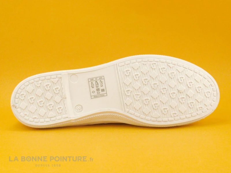 Tropeziennes CHANA Blanc - 27830 - Basket Toile Blanche Femme 9 Tropeziennes CHANA Blanc - 27830 - Basket Toile Blanche Femme – Image 7