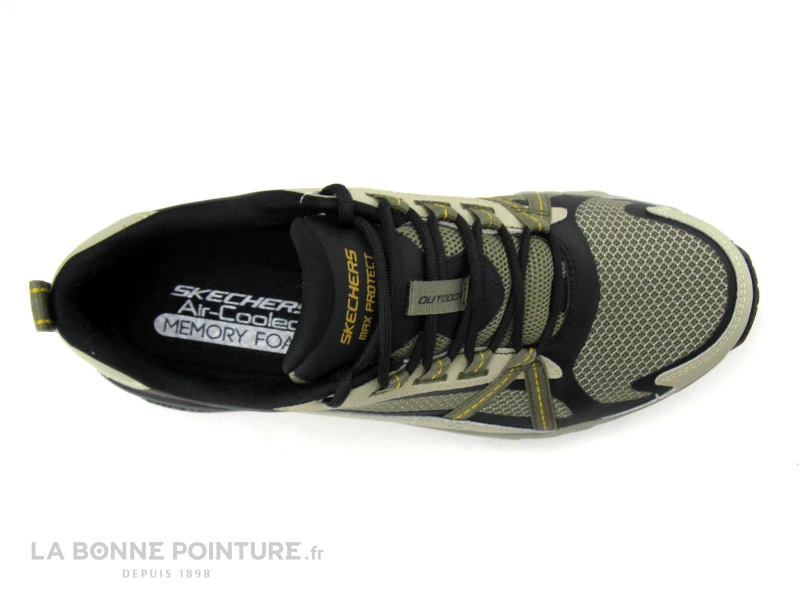 Skechers Outdoor 237303 Max Protect - Beige Noir - Basket Homme 8 Skechers Outdoor 237303 Max Protect - Beige Noir - Basket Homme – Image 6