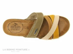 Fly Flot FLAMENT Taupe Jaune Beige - Mule Femme -LA BONNE POINTURE Soldes cd24607c73b9e66c561f35ea11d5d5ef img 7521.jpg 156459
