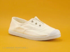 Cienta 7099705 Blanc - Basket Toile Enfant Sans Lacet -LA BONNE POINTURE Soldes cd24607c73b9e66c561f35ea11d5d5ef img 7552.jpg 169000