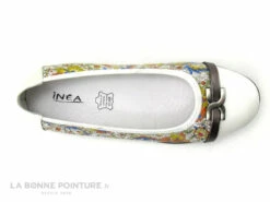 Inea - INDIRA Fleurs - Creme Jaune - Ballerine Femme -LA BONNE POINTURE Soldes cd24607c73b9e66c561f35ea11d5d5ef img 7555.jpg 156498