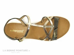Tropeziennes HIRONELA Or Serpent - Plagettes Cuir Femme -LA BONNE POINTURE Soldes cd24607c73b9e66c561f35ea11d5d5ef img 7575.jpg 168664