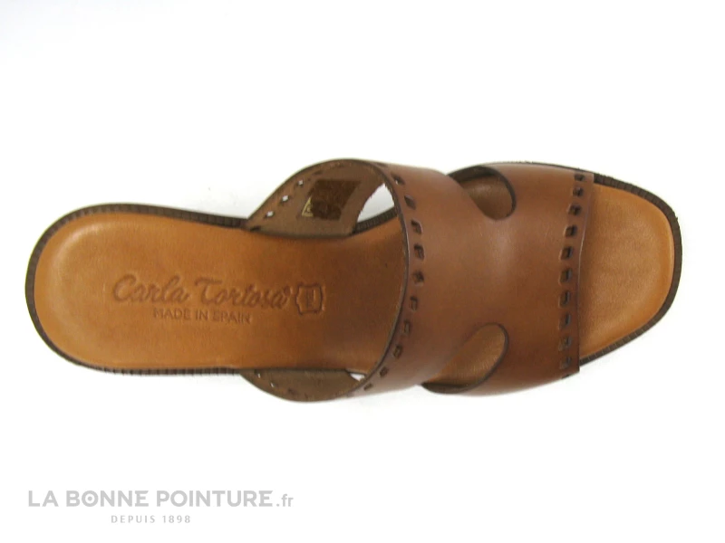 Carla Tortosa 89226 - Mule Talon Haut Femme - Cuir Marron 8 Carla Tortosa 89226 - Mule Talon Haut Femme - Cuir Marron – Image 6