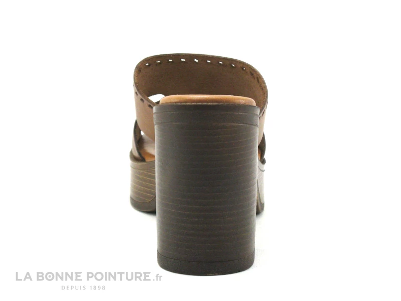 Carla Tortosa 89226 - Mule Talon Haut Femme - Cuir Marron 6 Carla Tortosa 89226 - Mule Talon Haut Femme - Cuir Marron – Image 4