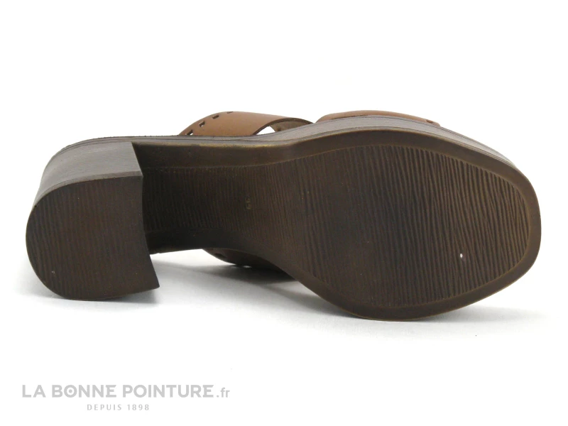 Carla Tortosa 89226 - Mule Talon Haut Femme - Cuir Marron 9 Carla Tortosa 89226 - Mule Talon Haut Femme - Cuir Marron – Image 7