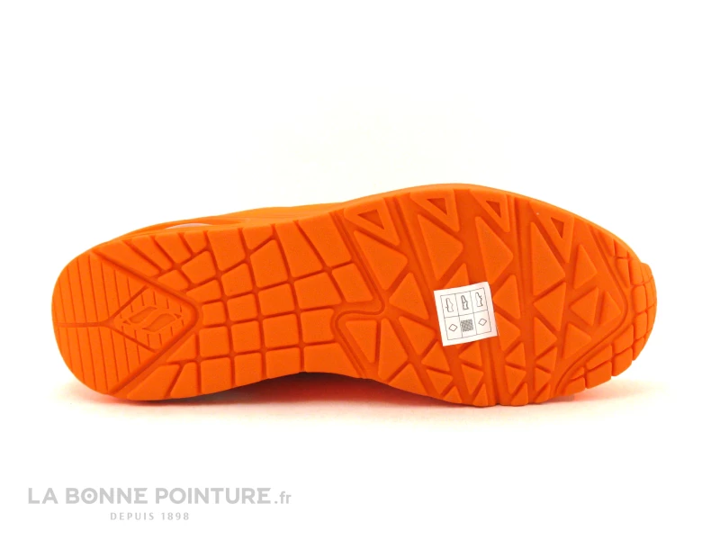 Skechers Street Los Angeles 73667 - Uno Night Shades - Neon Orange - Basket 9 Skechers Street Los Angeles 73667 - Uno Night Shades - Neon Orange - Basket – Image 7