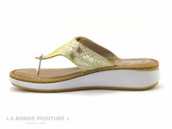 Fly Flot FIBBY - Jaune Blanc Argent - Tong Reglable Femme -LA BONNE POINTURE Soldes cd24607c73b9e66c561f35ea11d5d5ef img 7611.jpg 156546