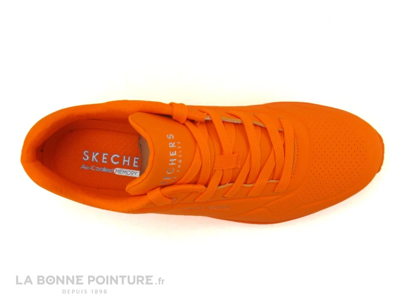 Skechers Street Los Angeles 73667 - Uno Night Shades - Neon Orange - Basket 8 Skechers Street Los Angeles 73667 - Uno Night Shades - Neon Orange - Basket – Image 6