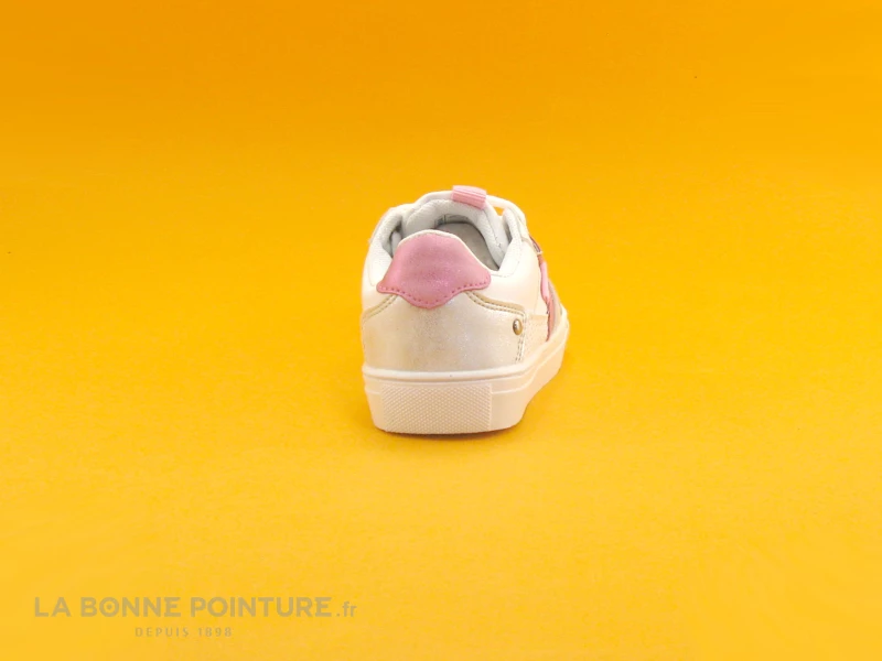 NA Dano 22132 White Pink - Basket Fille Blanche Rose 6 NA Dano 22132 White Pink - Basket Fille Blanche Rose – Image 4